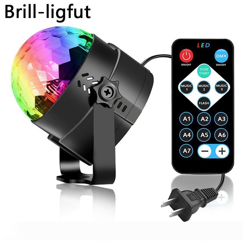 Sound Activated Rotating Disco Ball Party Lights Strobe Light 3W RGB LED Stage Lights For Christmas Home KTV Xmas Wedding Show
Sound Activated Rotating Disco Ball Party Lights Strobe Light 3W RGB LED Stage Lights For Christmas Home KTV Xmas Wedding Show