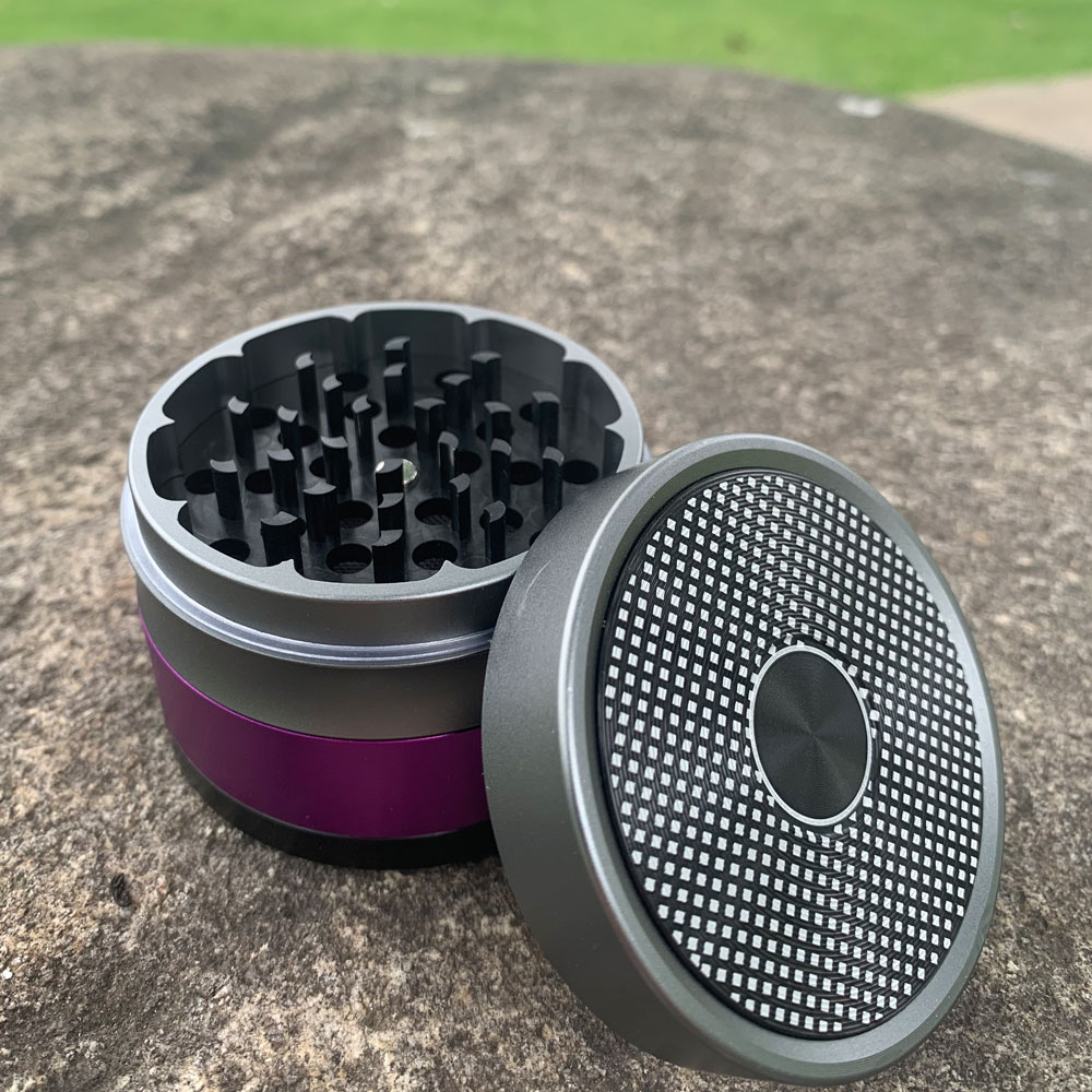 Newest 4 Layers 63MM Air Craft Aluminum Metal Tobacco Smoking Grinder Spice Crusher Herb Grinder Handle Muller 4 Color Can customize logo
Newest 4 Layers 63MM Air Craft Aluminum Metal Tobacco Smoking Grinder Spice Crusher Herb Grinder Handle Muller 4 Color Can customize logo