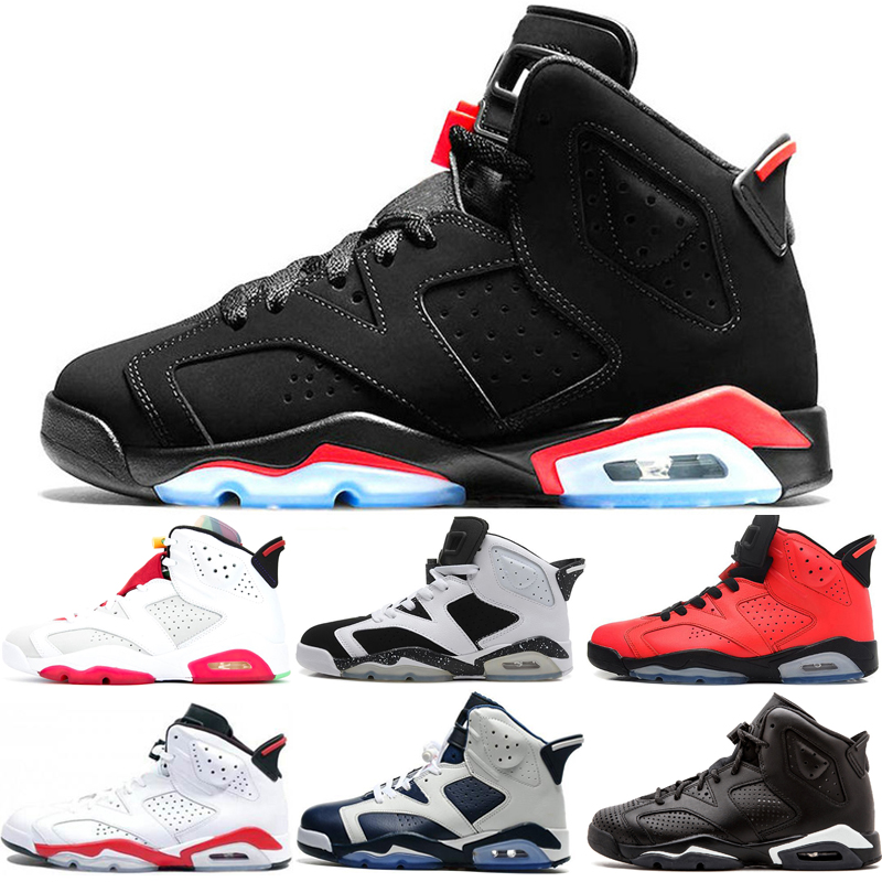 New 6 6s Jumpman men basketball shoes DMP Infrared Reflective UNC Black Cat Sport Blue Angry bull Carmine mens sneakers trainers US 7-13
New 6 6s Jumpman men basketball shoes DMP Infrared Reflective UNC Black Cat Sport Blue Angry bull Carmine mens sneakers trainers US 7-13