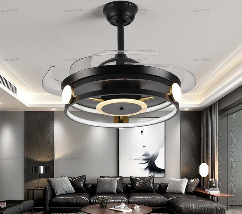 42" Ceiling Fans Invisible Retractable Blades Industrial Pendant fan Lamp with Changeable LED Invisible Ceiling Fan
42" Ceiling Fans Invisible Retractable Blades Industrial Pendant fan Lamp with Changeable LED Invisible Ceiling Fan