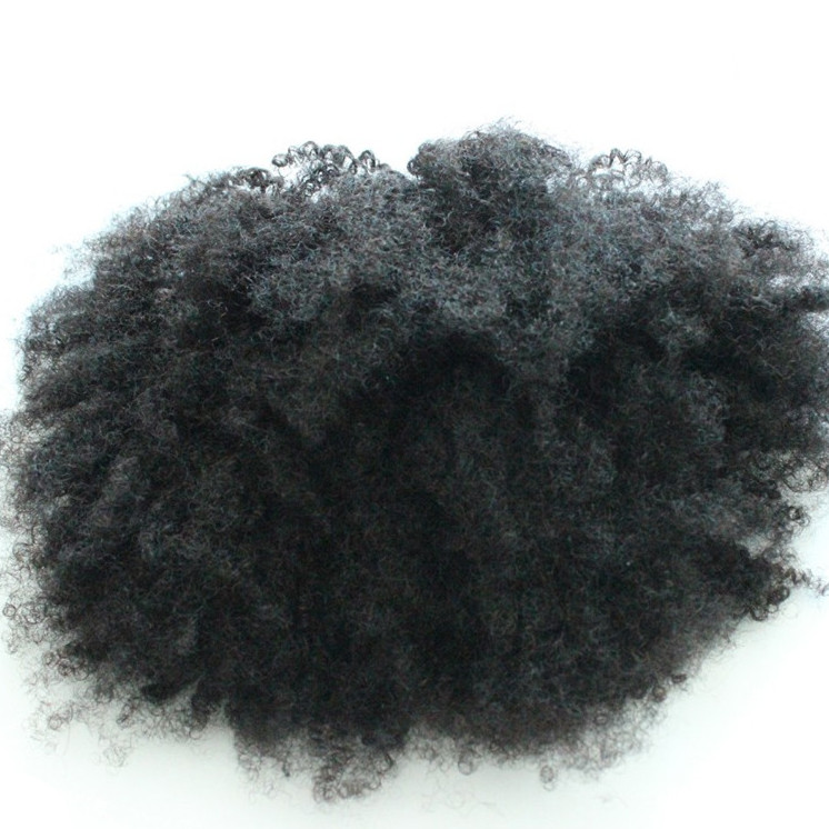 Afro Kinky Curly Ponytail African American Short Wrap Remy Hair Drawstring Puff Pony Tail Clip in Hair Extensions 120g Aviable