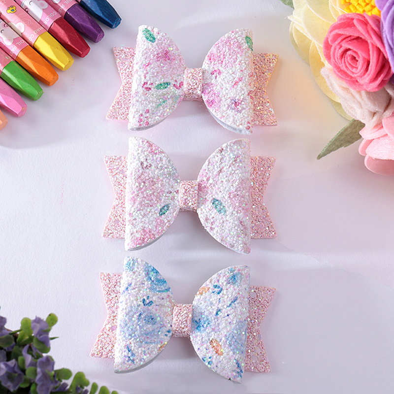 7pcs/lot Flower Glitter Hair Bows with Clips Crystal Sequins Summer Hair Clip for Girls Kids Pin Princess Accessories
7pcs/lot Flower Glitter Hair Bows with Clips Crystal Sequins Summer Hair Clip for Girls Kids Pin Princess Accessories