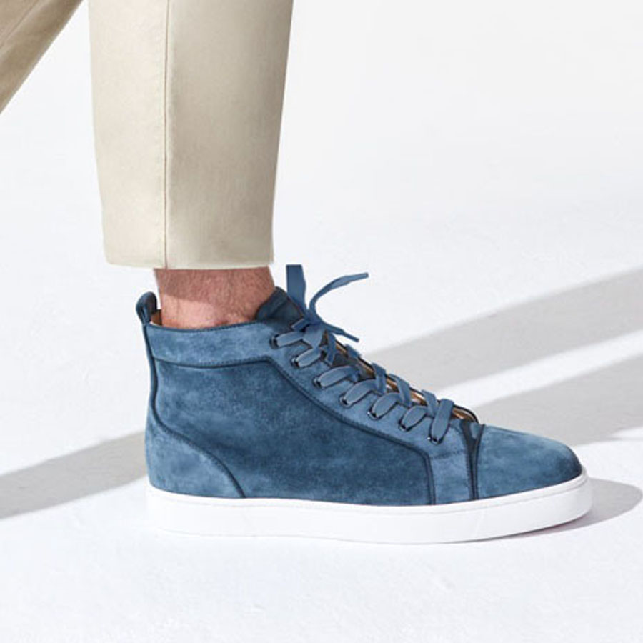 Super Version Quality Men Casual Shoes High Top Suedes Sneaker Red Bottom Orlato Mens Flat Suede High-Cut Sneakers Tempete Navy Blue Genuine Leather
Super Version Quality Men Casual Shoes High Top Suedes Sneaker Red Bottom Orlato Mens Flat Suede High-Cut Sneakers Tempete Navy Blue Genuine Leather