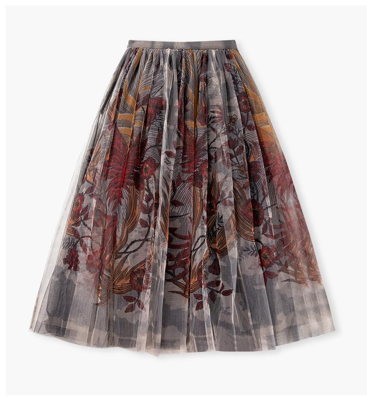 2020 new POMPON a-line skirt + black inner skirt womens Europe and the United States wide print screen skirt
2020 new POMPON a-line skirt + black inner skirt womens Europe and the United States wide print screen skirt