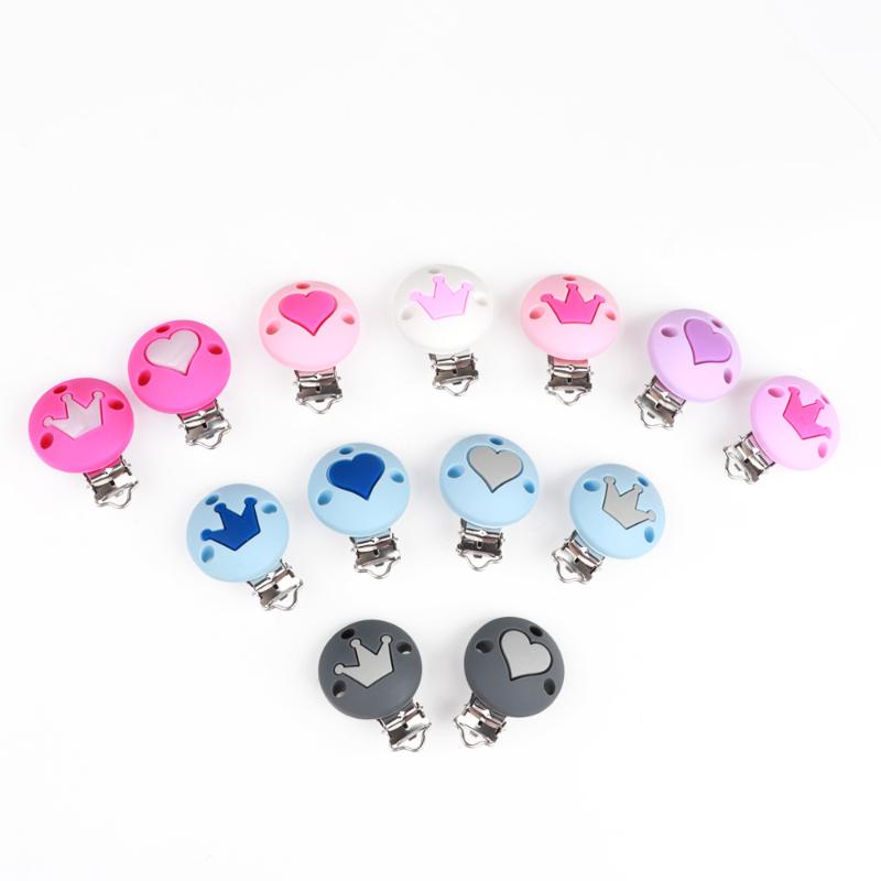 TYRY.HU Pacifier Clips Silicone Baby Teether Silicone Beads Wooden Teething Accessories Clip Nipple Clasps Toy DIY Bead Tools
TYRY.HU Pacifier Clips Silicone Baby Teether Silicone Beads Wooden Teething Accessories Clip Nipple Clasps Toy DIY Bead Tools