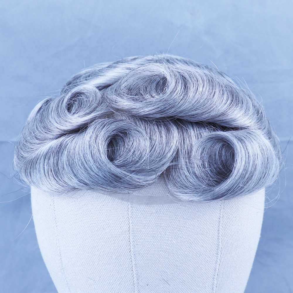 2020 Mixed Grey Human Hair Toupee for Men Brazilian Remy Human Hair Replacement System Men's Toupee 30mm Curly Skin Toupee, Black
2020 Mixed Grey Human Hair Toupee for Men Brazilian Remy Human Hair Replacement System Men's Toupee 30mm Curly Skin Toupee, Black