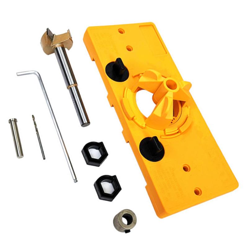 Hinge Drilling 35mm Hand Tools Locator Hole Opener Easy Operate Guide Cup Manual DIY Woodworking ALI88
Hinge Drilling 35mm Hand Tools Locator Hole Opener Easy Operate Guide Cup Manual DIY Woodworking ALI88