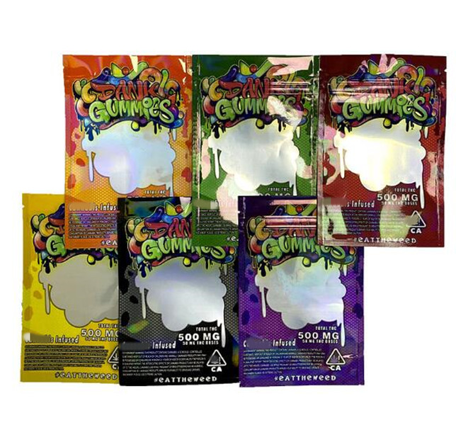 2020 new dank gummy bag 500mg edibles packaging mylar smell proof resealable zipper bag 6 color
2020 new dank gummy bag 500mg edibles packaging mylar smell proof resealable zipper bag 6 color