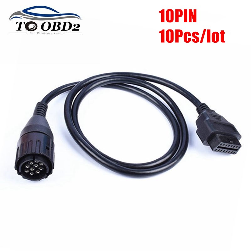 10pcs/lot OBD 10Pin male to OBD2 16Pin female For ICOM A2 D Cable For 10 Pin Motorcycle Adapter iCOM D Diagnostic Cable
10pcs/lot OBD 10Pin male to OBD2 16Pin female For ICOM A2 D Cable For 10 Pin Motorcycle Adapter iCOM D Diagnostic Cable