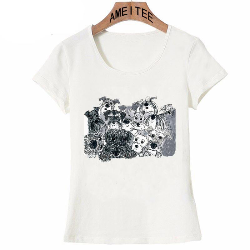 Pencil sketch Schnauzer Art T-Shirt Summer Women T-shirt Funny Dog Abstract Print Casual Female Tops maiden Tee, Z3709
Pencil sketch Schnauzer Art T-Shirt Summer Women T-shirt Funny Dog Abstract Print Casual Female Tops maiden Tee, Z3709