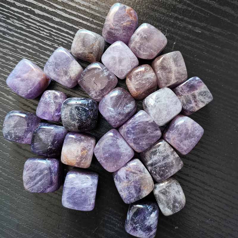 15-25mm Natural Dream Amethyst Crystal Stones Bulk Tumbled Gemstone Healing Decoration Home Decora Fish Tank Stone
15-25mm Natural Dream Amethyst Crystal Stones Bulk Tumbled Gemstone Healing Decoration Home Decora Fish Tank Stone