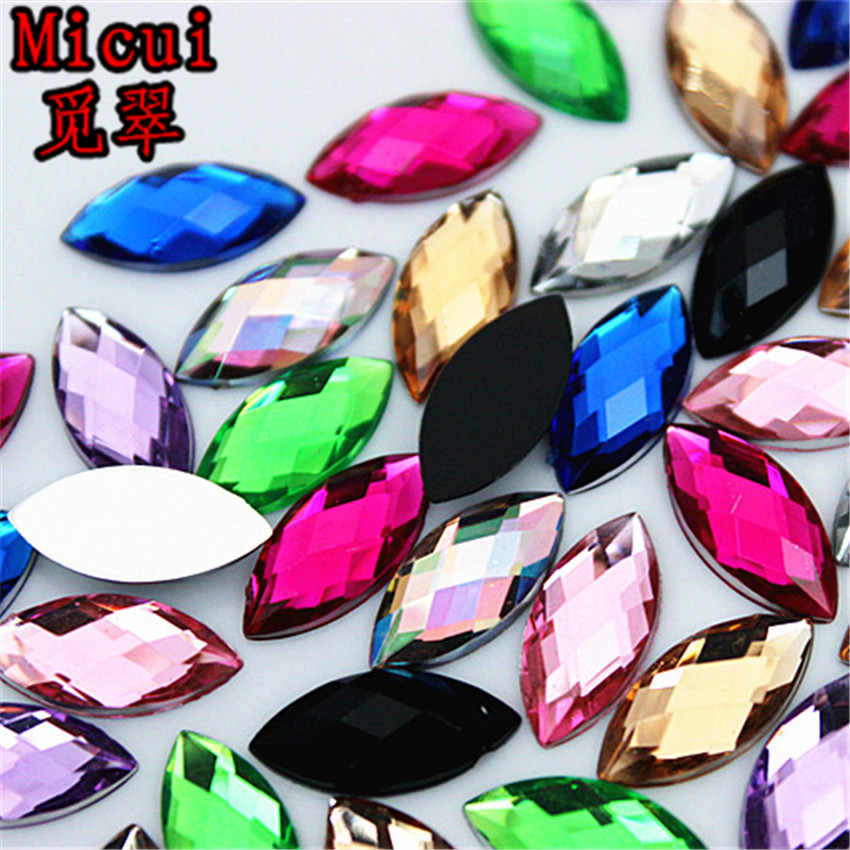 Micui 300pcs 7*15mm Horse Eye Mix color Acrylic Rhinestones Crystals Flatback Strass Crystal Stone For Clothes Dress Craft ZZ686
Micui 300pcs 7*15mm Horse Eye Mix color Acrylic Rhinestones Crystals Flatback Strass Crystal Stone For Clothes Dress Craft ZZ686