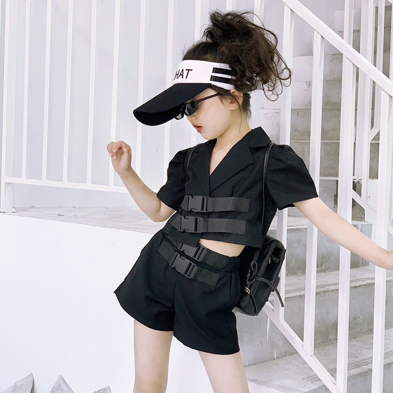 Jazz Dance Costume Girls Hip Hop Dance Wear Kids Street Outfits Jazz Stage Performance Clothes Crop Tops For Teens JL1147, Black
Jazz Dance Costume Girls Hip Hop Dance Wear Kids Street Outfits Jazz Stage Performance Clothes Crop Tops For Teens JL1147, Black