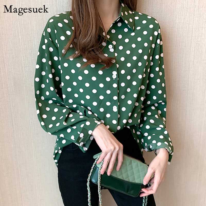 New Long Sleeve Chiffon Womens Tops And Blouses Casual Blouse Women 2020 Autumn Polka Dot Shirt Chic Office Women Clothes 10430, Black
New Long Sleeve Chiffon Womens Tops And Blouses Casual Blouse Women 2020 Autumn Polka Dot Shirt Chic Office Women Clothes 10430, Black