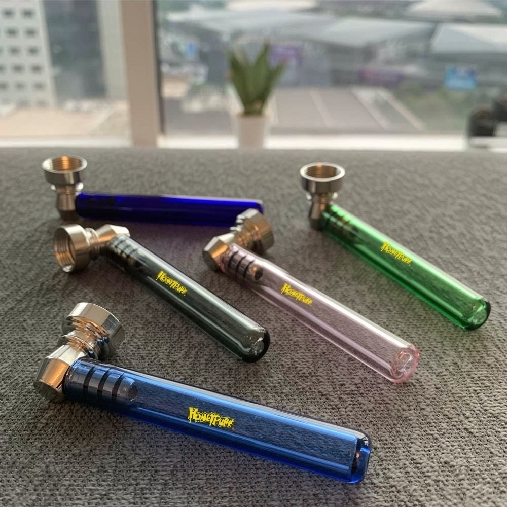 Wholesale Mix Color Glass Smoke Pipe 93MM Tobacco Herb Pipes With Metal Bowl Smoking Accessories
Wholesale Mix Color Glass Smoke Pipe 93MM Tobacco Herb Pipes With Metal Bowl Smoking Accessories