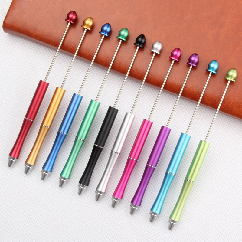 Personalized Lady Creative Handmade Metal Beadable Ball Pen Refillable Pen Blank DIY Unique Beaded Pen Wedding Decorate Pens New Mother Gift, Random
Personalized Lady Creative Handmade Metal Beadable Ball Pen Refillable Pen Blank DIY Unique Beaded Pen Wedding Decorate Pens New Mother Gift, Random