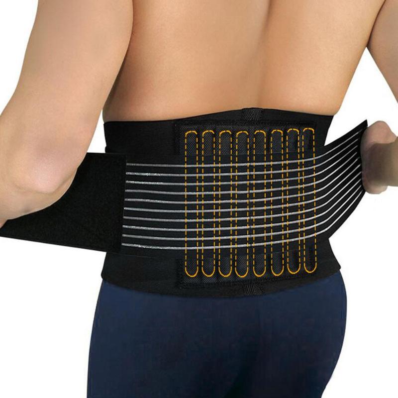 Adjustable Lower Pain Relief Magnetic Therapy Back Waist Support Lumbar Brace Belt Double Pull Strap Gym Sports Accessories, As pic
Adjustable Lower Pain Relief Magnetic Therapy Back Waist Support Lumbar Brace Belt Double Pull Strap Gym Sports Accessories, As pic