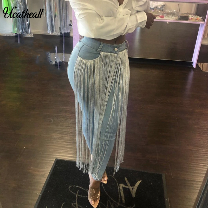 Tassel Spliced Denim Pants Women Casual Finage Sexy Long Women Jean Elegant Outwear Streetwear SilverTassel Jeans Pants, Black
Tassel Spliced Denim Pants Women Casual Finage Sexy Long Women Jean Elegant Outwear Streetwear SilverTassel Jeans Pants, Black