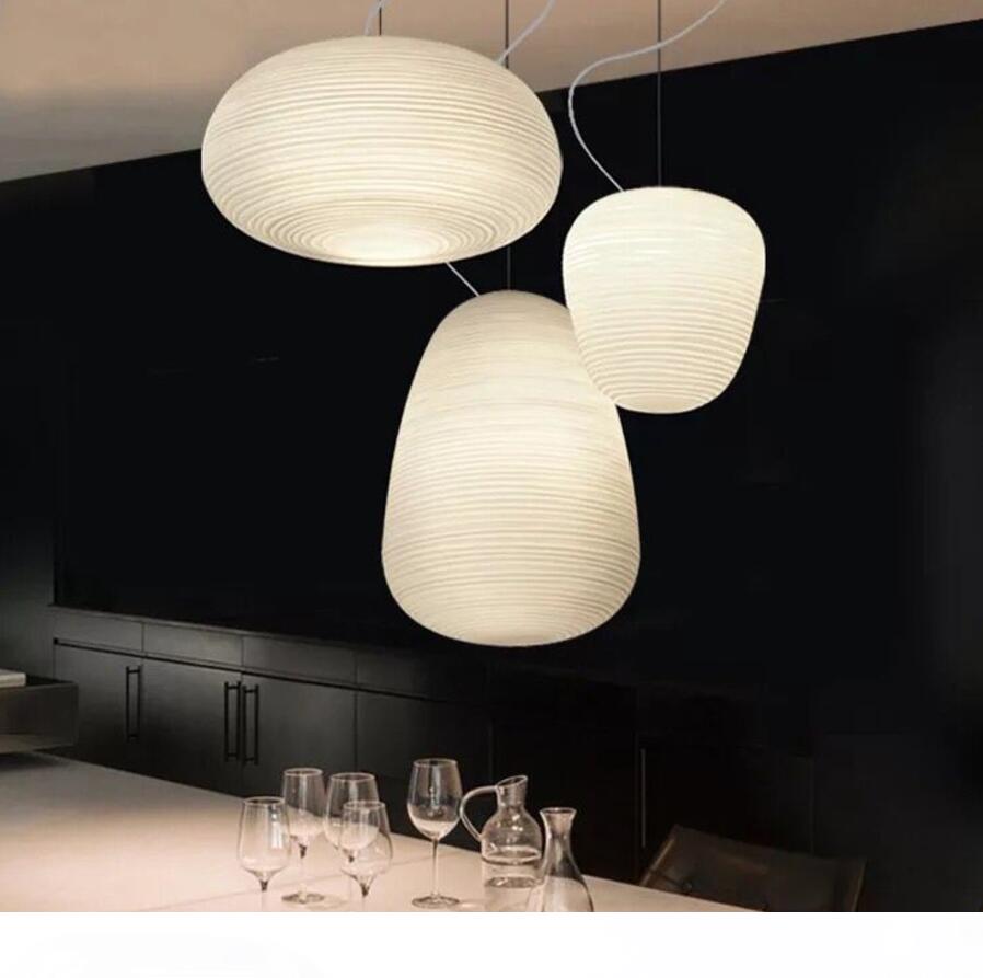 Nordic Creative Foscarini RITUALS White Glass Led E27 Pendant Light For Dining Room Living Room Bar Restaurant Ac 80-260v
Nordic Creative Foscarini RITUALS White Glass Led E27 Pendant Light For Dining Room Living Room Bar Restaurant Ac 80-260v