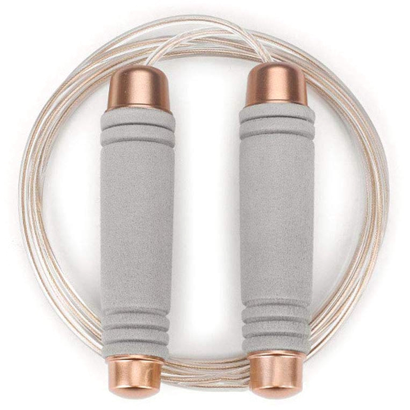 Jump Rope Adjustable TPU Rope with Bearing Comfortable Foam Handle Skipping for Workout and Fitness Training
Jump Rope Adjustable TPU Rope with Bearing Comfortable Foam Handle Skipping for Workout and Fitness Training