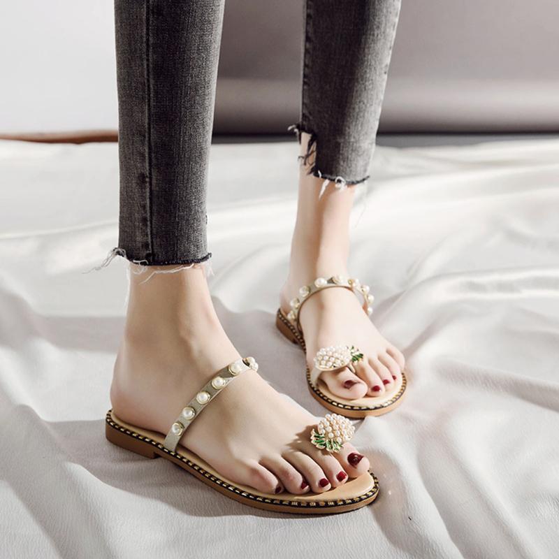 Summer women sandals' Flat-Bottom Slippers Clip Toe girl Sandals Summer Beach Shoes Women's Slippers flip flops pineapple, Beige
Summer women sandals' Flat-Bottom Slippers Clip Toe girl Sandals Summer Beach Shoes Women's Slippers flip flops pineapple, Beige