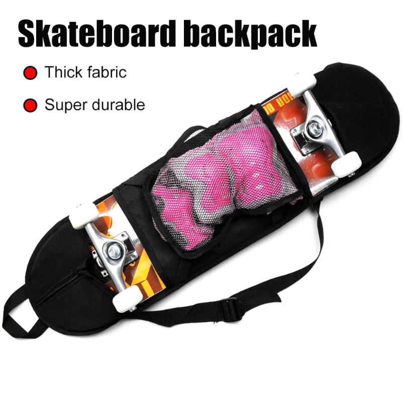 Skateboard Shoulder Carrier Adjustable Strap with a Mesh Pouch Portable Skateboard Carry Bag, Black
Skateboard Shoulder Carrier Adjustable Strap with a Mesh Pouch Portable Skateboard Carry Bag, Black