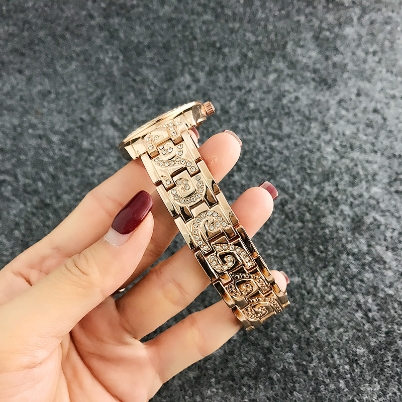 CONTENA Bracelet Watch Women Watches Rhinestone Fashion Rose Gold Women's Watches Clock Reloj Mujer Relogio Feminino CX200720