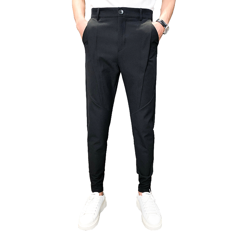 Fashion Black Mens Suit Pants Spring and Autumn Teen Black Trousers Slim Design Pants Men Size 28-36 man pant, 9081
Fashion Black Mens Suit Pants Spring and Autumn Teen Black Trousers Slim Design Pants Men Size 28-36 man pant, 9081
