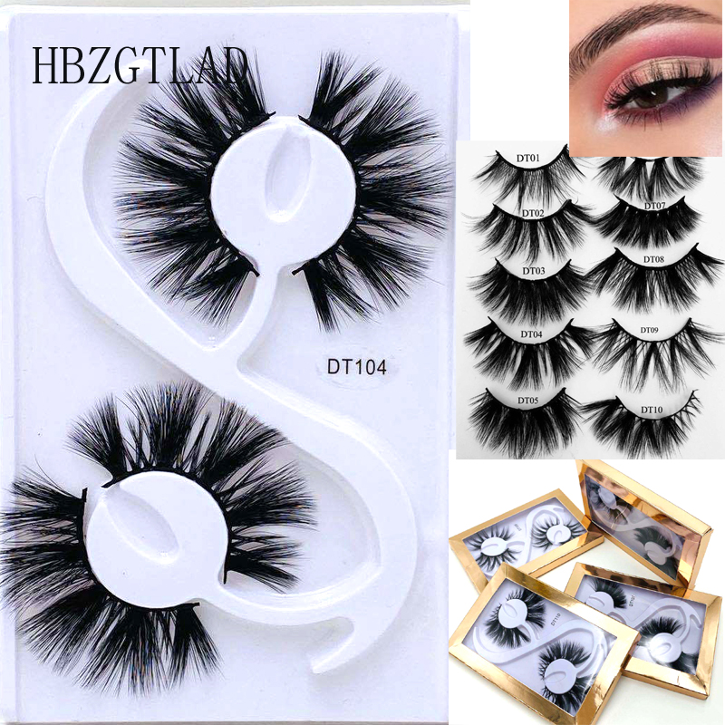 NEW 2pair Mink Lashes 25mm 3D Mink Eyelashes Fluffy Messy Lashes Handmade Reusable Natural Eyelashes Popular False Makeup
NEW 2pair Mink Lashes 25mm 3D Mink Eyelashes Fluffy Messy Lashes Handmade Reusable Natural Eyelashes Popular False Makeup