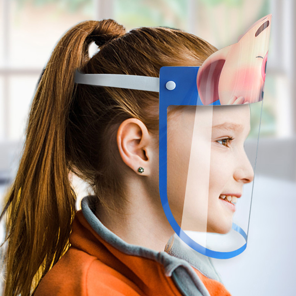 PET Kids Cartoon Face Shield Safety Chidren Protective Mask Cover Anti-Fog Anti-UV Transpartent Facial Mask Boys Girls Kids Face Shield
PET Kids Cartoon Face Shield Safety Chidren Protective Mask Cover Anti-Fog Anti-UV Transpartent Facial Mask Boys Girls Kids Face Shield