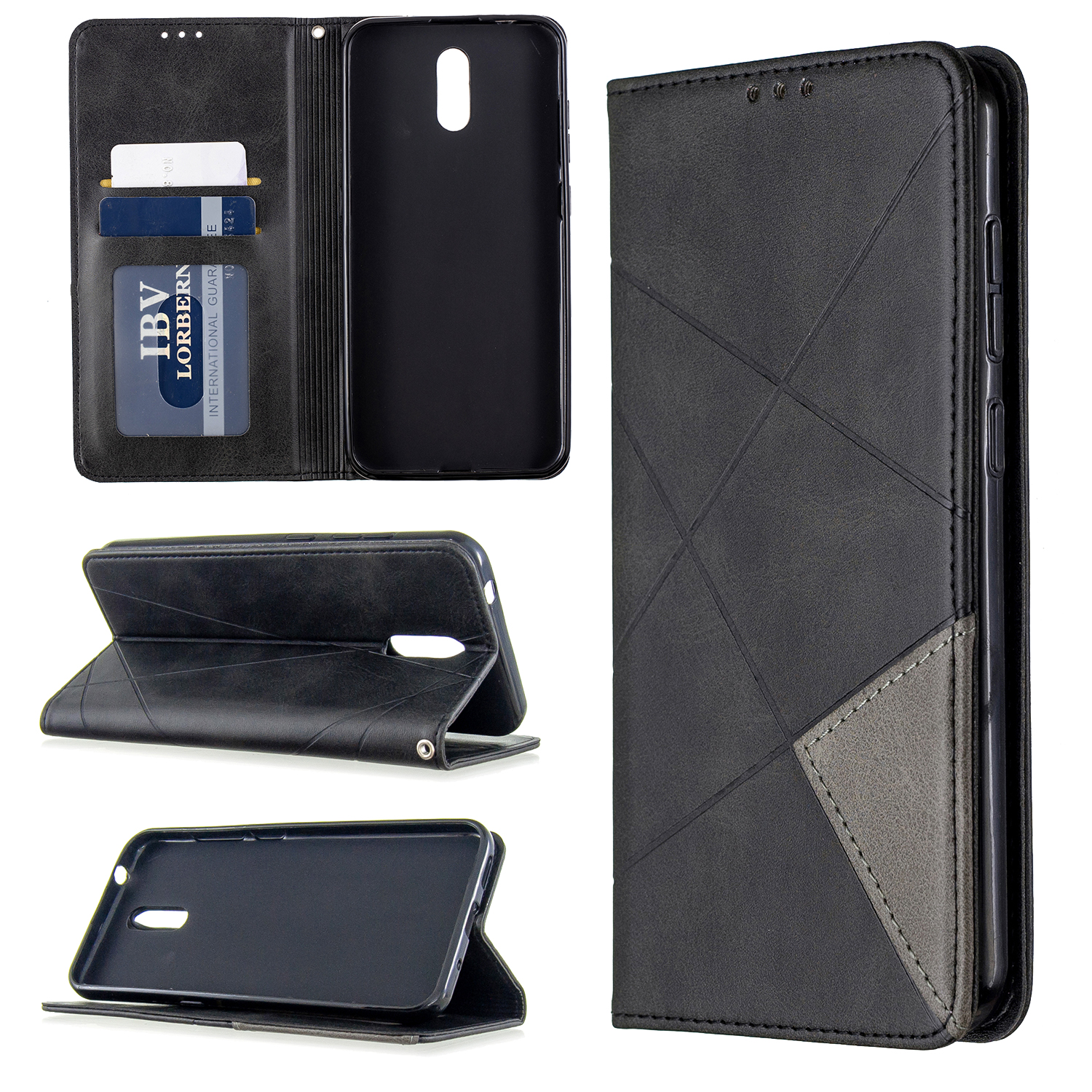 For Nokia 6.2 Flip Cover Stand Wallet For Nokia 7.2 Prismatic magnetic PU Leather Case With Card slot For Nokia 1 Plus
For Nokia 6.2 Flip Cover Stand Wallet For Nokia 7.2 Prismatic magnetic PU Leather Case With Card slot For Nokia 1 Plus