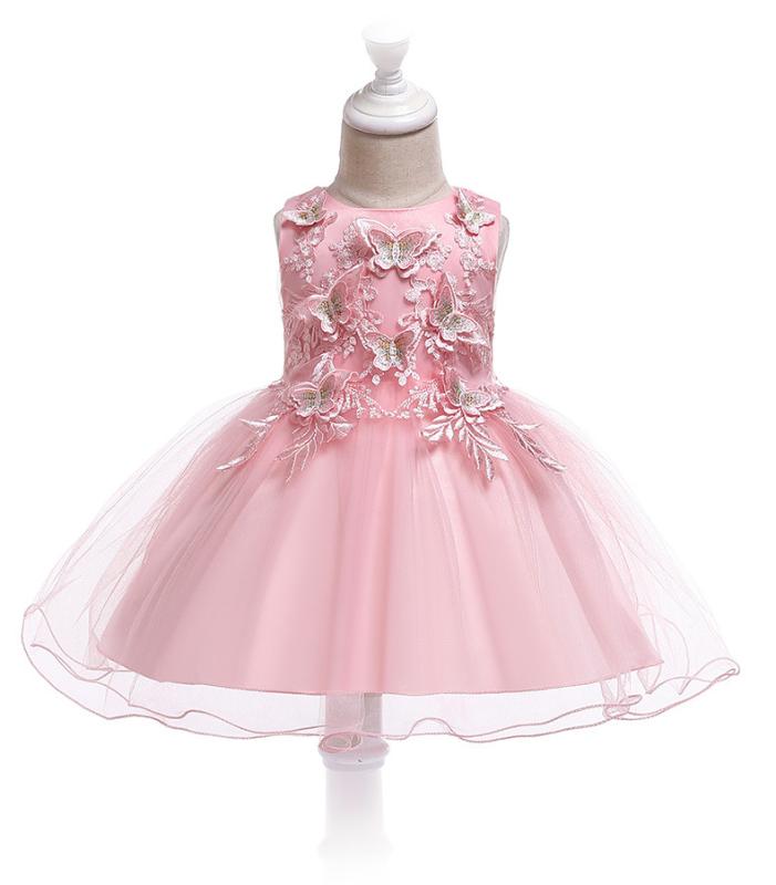 Girls Dress Flower Butterfly Applique Princess Dresses For Girls Birthday Present Party Clothes Kids Christmas Costume, As the picture
Girls Dress Flower Butterfly Applique Princess Dresses For Girls Birthday Present Party Clothes Kids Christmas Costume, As the picture