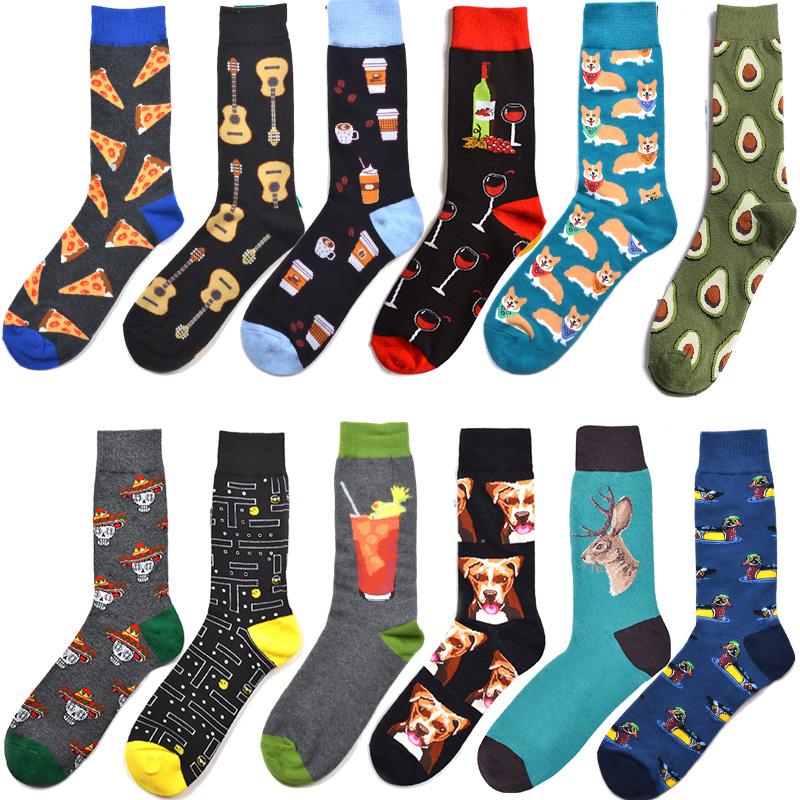 Harajuku happy socks men's funny combed cotton dress casual wedding socks colorful novelty skateboard men Snack pattern, 20
Harajuku happy socks men's funny combed cotton dress casual wedding socks colorful novelty skateboard men Snack pattern, 20