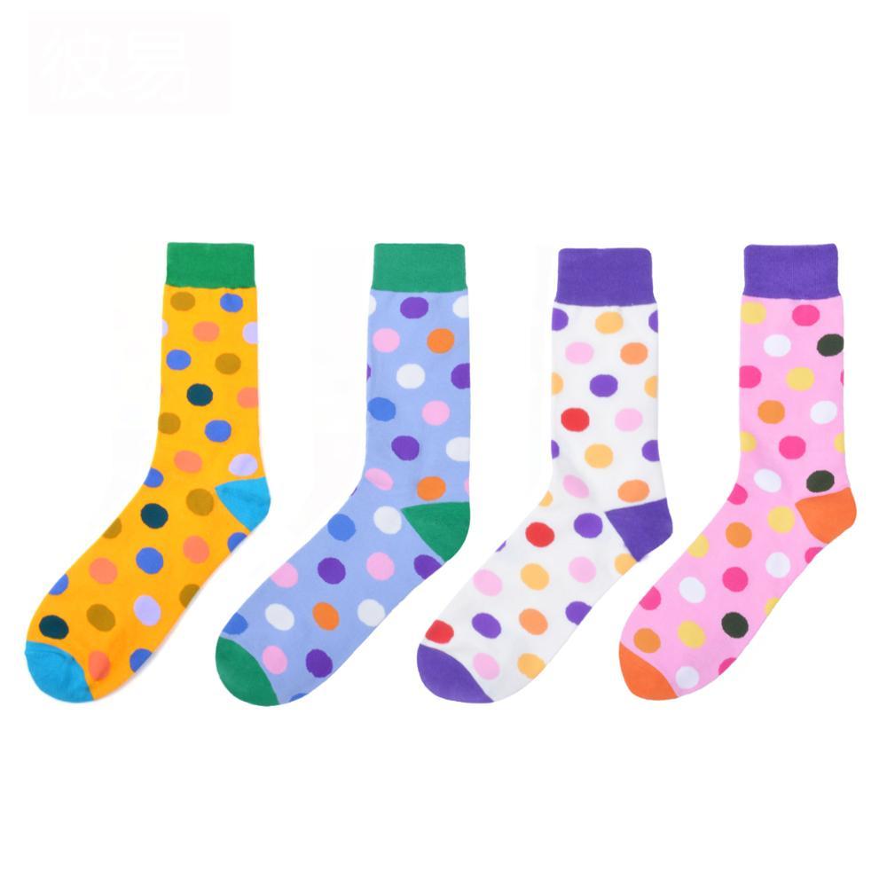 2019 Fashion Colorful Dot Cotton Man Happy Socks Personality Tide Brand Harajuku Casual Funny Socks Women Couple Meias
2019 Fashion Colorful Dot Cotton Man Happy Socks Personality Tide Brand Harajuku Casual Funny Socks Women Couple Meias
