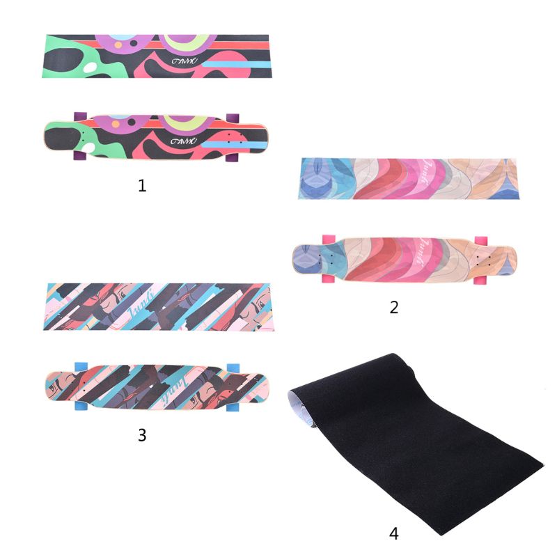 47X10" 4 Style Sport Skateboard Longboard Dancing Board Double Rocker Board Waterproof Griptape Sheet Sticker Deck Sandpaper 
47X10" 4 Style Sport Skateboard Longboard Dancing Board Double Rocker Board Waterproof Griptape Sheet Sticker Deck Sandpaper