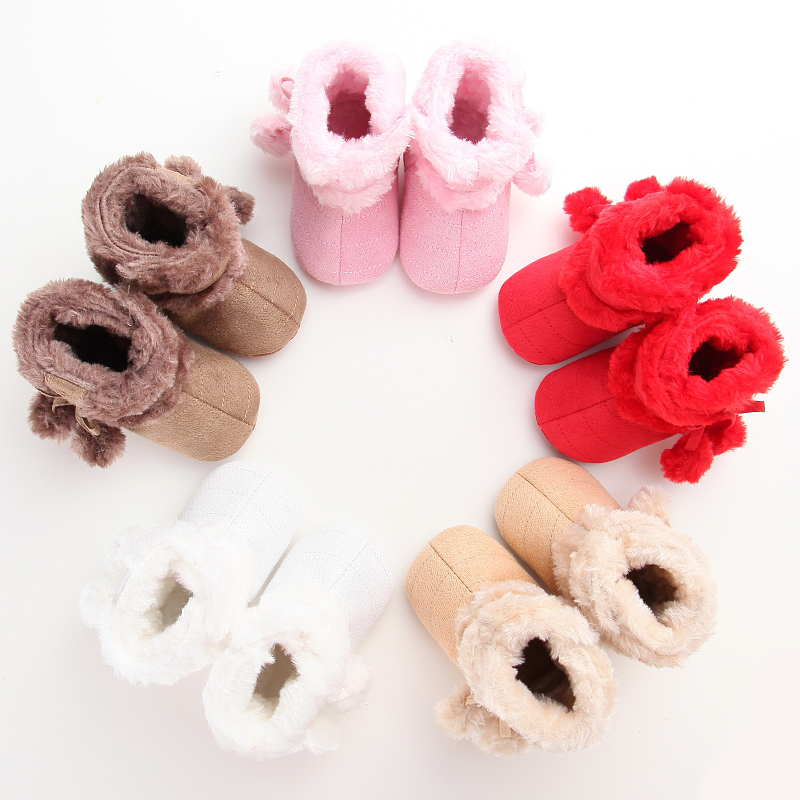 Fashion Winter Newborn Baby Toddler Boy Girl Snow Boots Heart Winter Warm Fur Crib Comfort Shoes Lovely Cute, Brown
Fashion Winter Newborn Baby Toddler Boy Girl Snow Boots Heart Winter Warm Fur Crib Comfort Shoes Lovely Cute, Brown