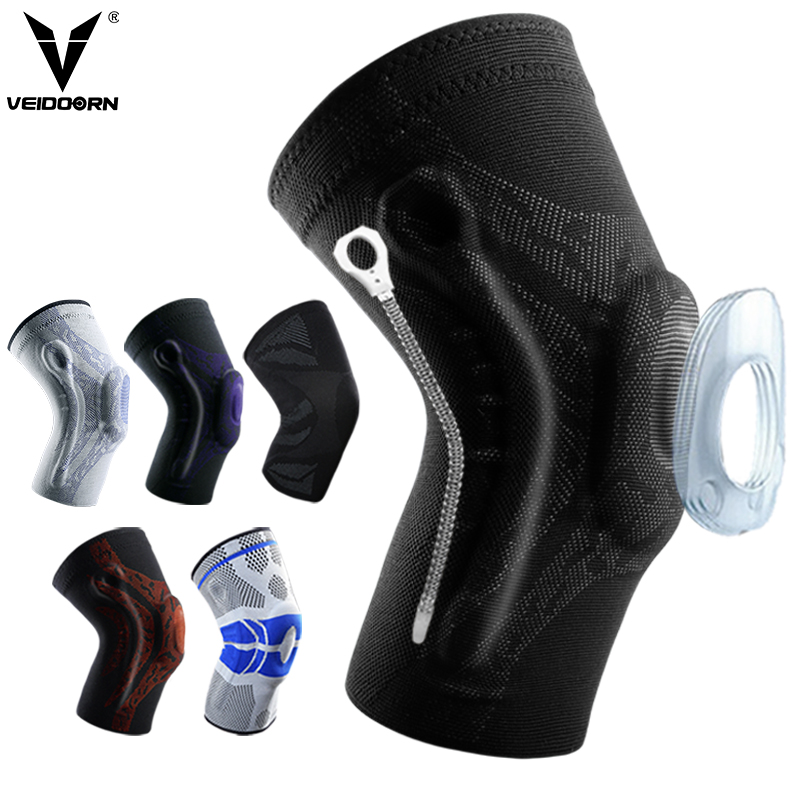 Veidoorn 1PCS Compression Knee Support Sleeve Protector Elastic Kneepad Brace Springs gym Sports basketball Volleyball Running, 7718 blue 1
Veidoorn 1PCS Compression Knee Support Sleeve Protector Elastic Kneepad Brace Springs gym Sports basketball Volleyball Running, 7718 blue 1