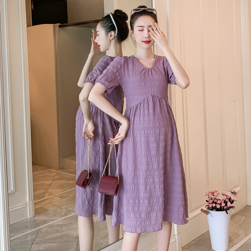 Pregnant Dresses for Women Breastfeeding Dress Short Sleeve Maternity Casual Dress Loose Women Dresses Pregnancy Korean Style, Green
Pregnant Dresses for Women Breastfeeding Dress Short Sleeve Maternity Casual Dress Loose Women Dresses Pregnancy Korean Style, Green