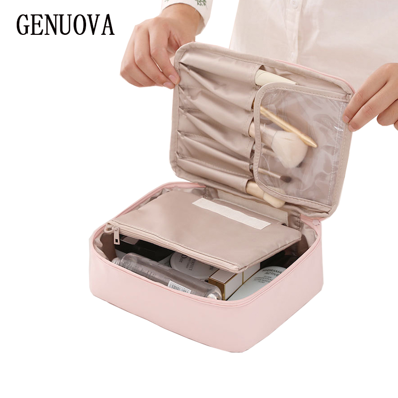 Woman Cosmetic Bag Female Portable Travel Handbag Organizer New Toiletries Beauty Pouch Large Capacity Makeup Bag Sponge Bags
Woman Cosmetic Bag Female Portable Travel Handbag Organizer New Toiletries Beauty Pouch Large Capacity Makeup Bag Sponge Bags