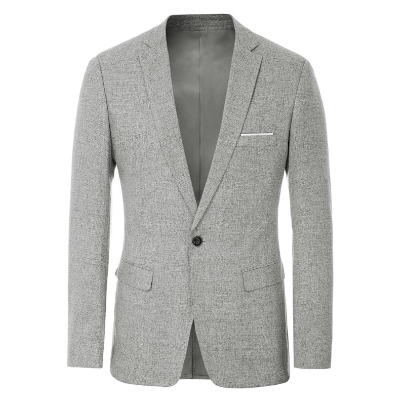 Men' One-Button Blazer Coat Spring Fall Clothes Formal Casual Classic Solid Long Sleeve Notch Lapel Back Split Office Coat Tops
Men' One-Button Blazer Coat Spring Fall Clothes Formal Casual Classic Solid Long Sleeve Notch Lapel Back Split Office Coat Tops