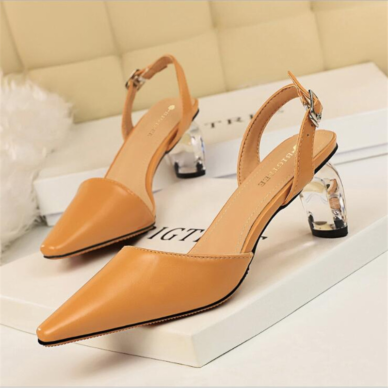 BIGTREE Women High Heels Yellow Sandals Lady Leather Stripper Transparent Block Clear Heels Low Sandles Wedding Bridal Shoes, Beige
BIGTREE Women High Heels Yellow Sandals Lady Leather Stripper Transparent Block Clear Heels Low Sandles Wedding Bridal Shoes, Beige