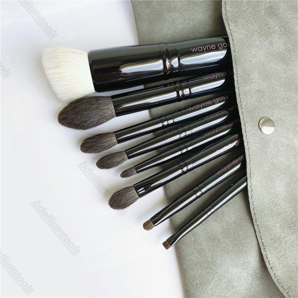 Wayne 01/02/03/04/05/06/07/08 (Goss) Foundation Powder Eye Shadow Crease Lip Liner Cosmetics Makeup Brushes