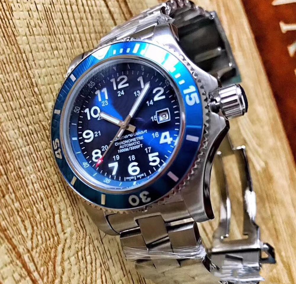 2020 Watch BRE SUPEROCEAN AB202016 Series 43MM blue face Automatic Movement Original steel Strap Wrist mens Watches free shipping, Slivery;brown
2020 Watch BRE SUPEROCEAN AB202016 Series 43MM blue face Automatic Movement Original steel Strap Wrist mens Watches free shipping, Slivery;brown