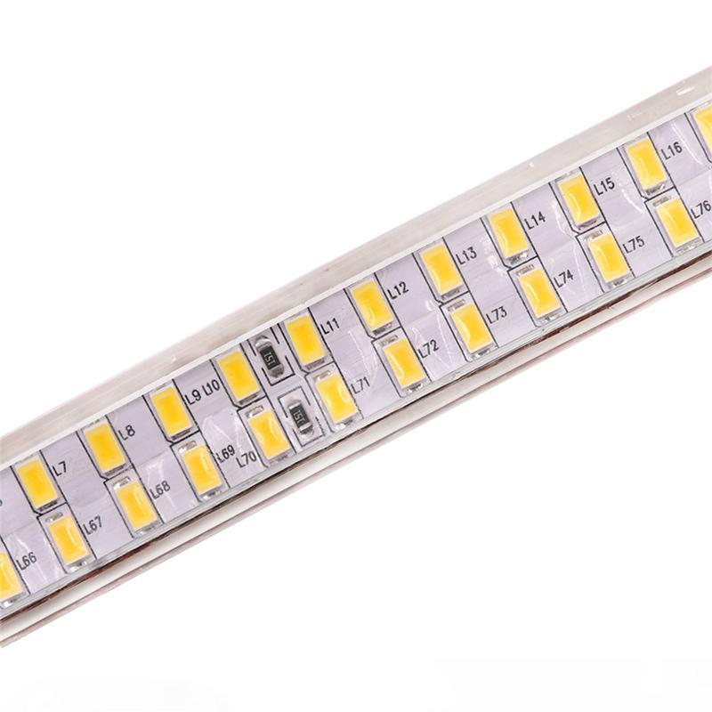 Led Strip Light 240leds Double Row 220V 110V SMD 5730 Flexible Tape 5730 Crystal Clear PVC Tubing for Durable Use and Brighte Power
Led Strip Light 240leds Double Row 220V 110V SMD 5730 Flexible Tape 5730 Crystal Clear PVC Tubing for Durable Use and Brighte Power