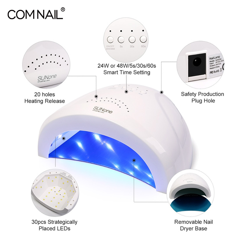 LED Nail Art Lamp 48W/24W convert wattage Sun One Nail Gel Dryer Manicure Light UV Curing Light Manicure, White nail lamp
LED Nail Art Lamp 48W/24W convert wattage Sun One Nail Gel Dryer Manicure Light UV Curing Light Manicure, White nail lamp