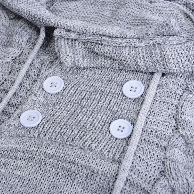 Autumn Winter Men's Hooded Sweaters Male Sweaters Cotton Jumper Man Fashion Casual Gray Wine Slim Mens Sweaters Hombre CX200730