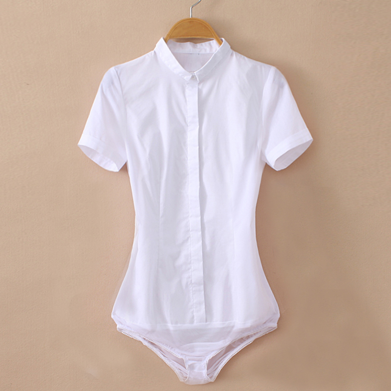 New Summer Short Sleeve Cotton Brief Office Shirt Stand Collar Body Shirts Women Tops Blusas Mujer De Moda 2020 - XXXL, White
New Summer Short Sleeve Cotton Brief Office Shirt Stand Collar Body Shirts Women Tops Blusas Mujer De Moda 2020 - XXXL, White