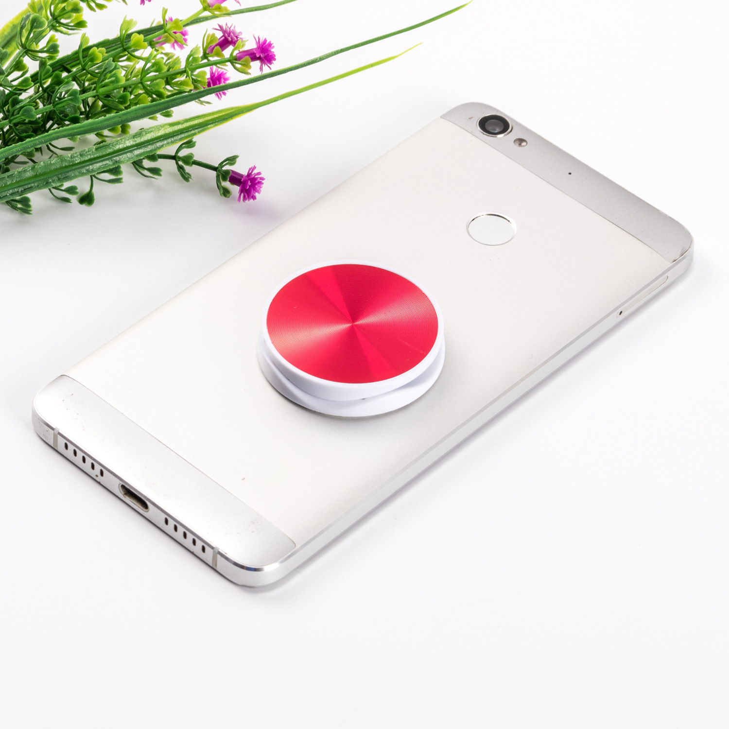 Phone Holder Phone Socket Folding Air Bag Support CD Mobile Phone Multi-Function Display Gift Foldable Mobile Air Bag