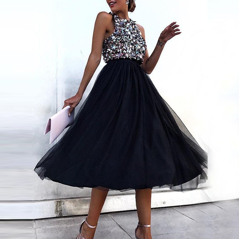 Sexy with Sequins Woman Party Dress 2020 Spring Summer Shiny Long Boho Maxi Dresses Sleeveless Patchwork Vestido, Black
Sexy with Sequins Woman Party Dress 2020 Spring Summer Shiny Long Boho Maxi Dresses Sleeveless Patchwork Vestido, Black