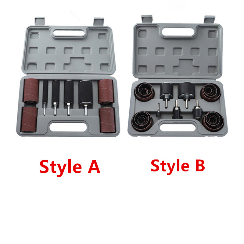 Drum Sander Kit Sanding Belt Grit 80 120 Sandpaper Long Short with Spindle Case for Drill Press Rotary Tools
Drum Sander Kit Sanding Belt Grit 80 120 Sandpaper Long Short with Spindle Case for Drill Press Rotary Tools